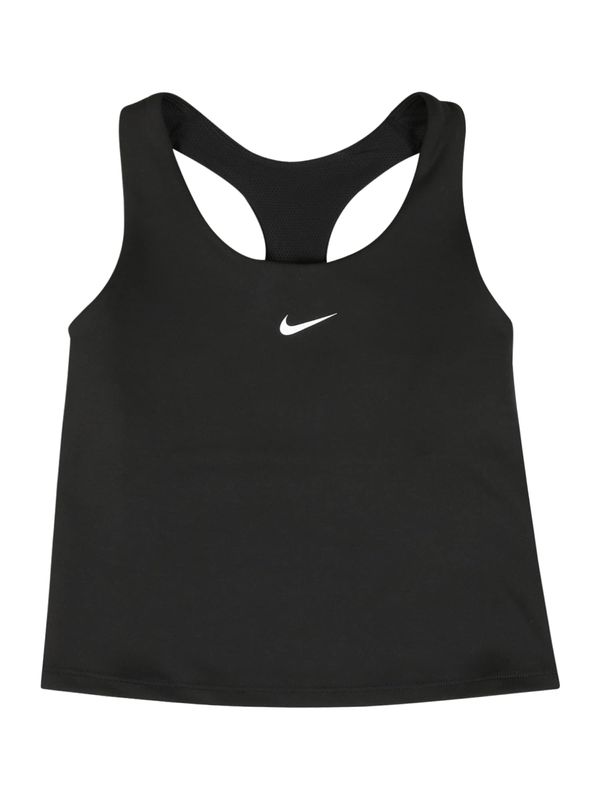 NIKE NIKE Športni top  črna / bela