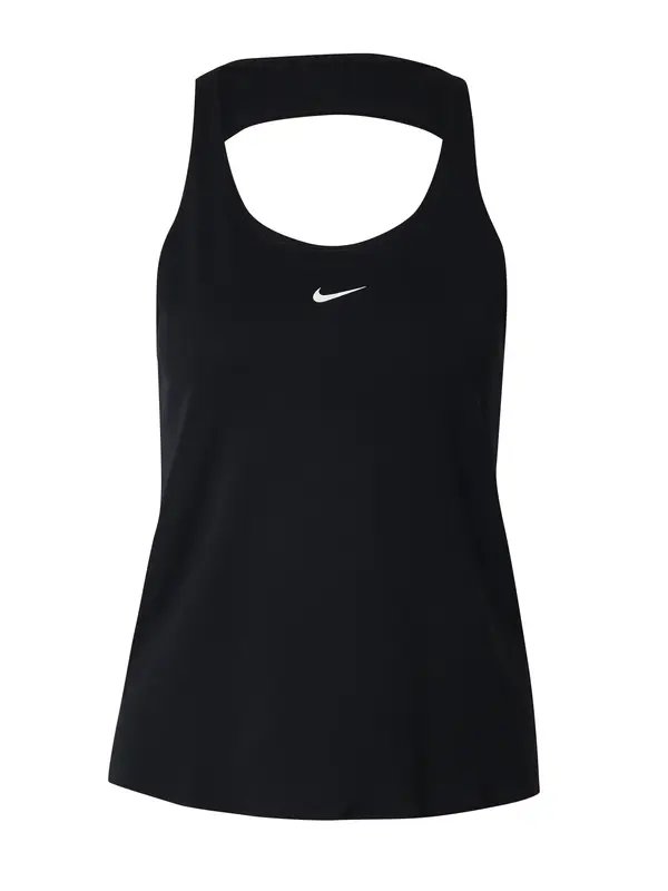 NIKE NIKE Športni top  črna / bela