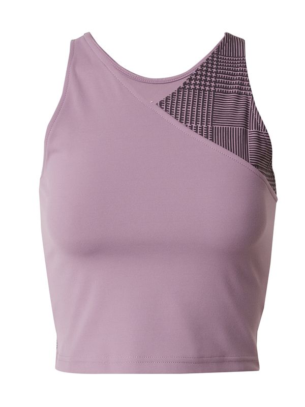 NIKE NIKE Športni top  jagoda / pastelno lila / bela