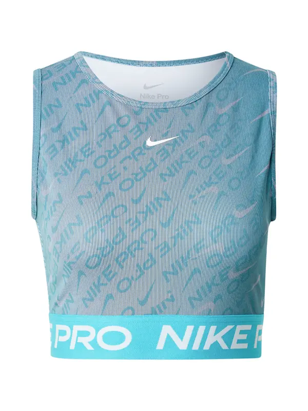 NIKE NIKE Športni top  modra / nebeško modra / bela