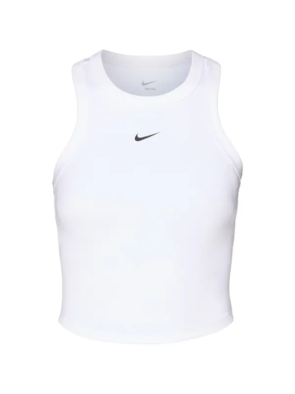 NIKE NIKE Športni top 'ONE'  črna / bela