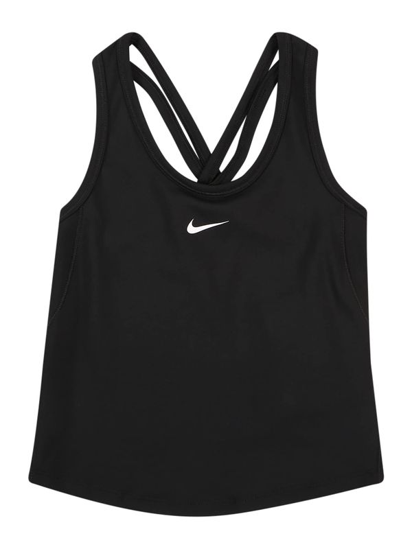 NIKE NIKE Športni top 'ONE'  črna / bela