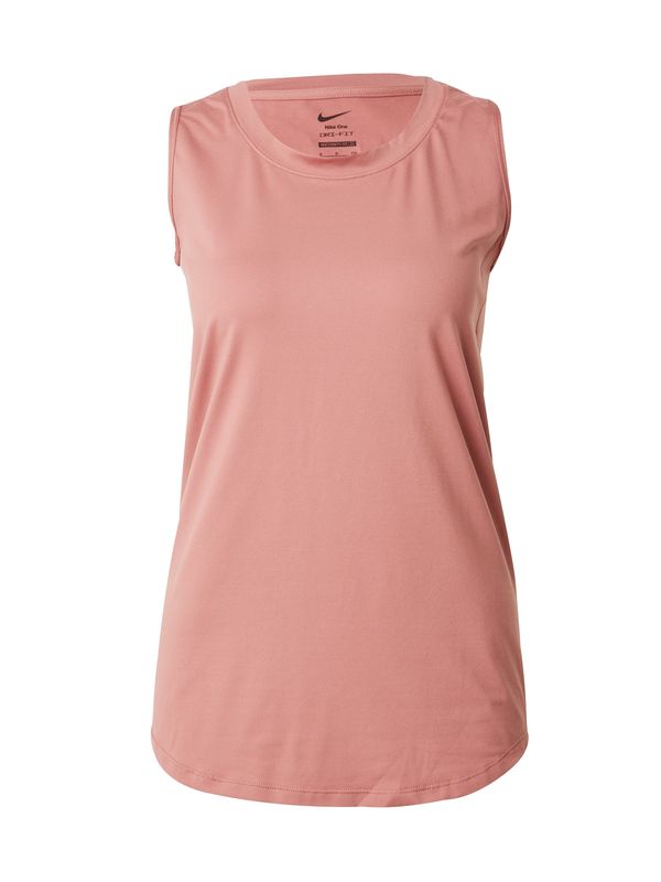 NIKE NIKE Športni top 'One'  siva / pitaja