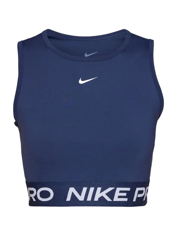 NIKE NIKE Športni top 'Pro 365'  encijan / bela