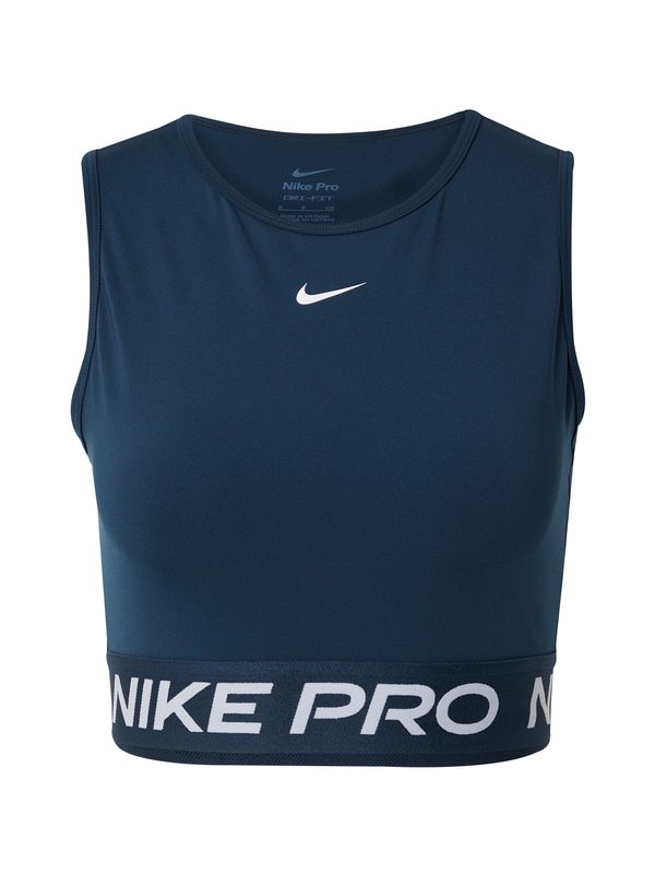 NIKE NIKE Športni top 'PRO 365'  mornarska / off-bela