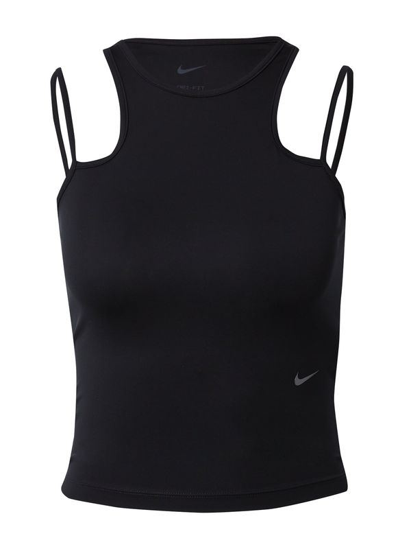 NIKE NIKE Športni top  siva / črna