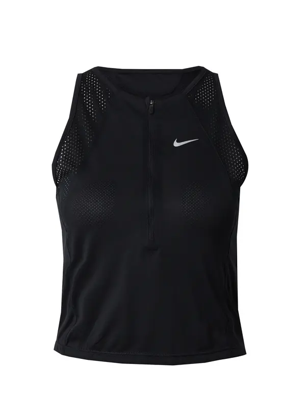 NIKE NIKE Športni top  svetlo siva / črna