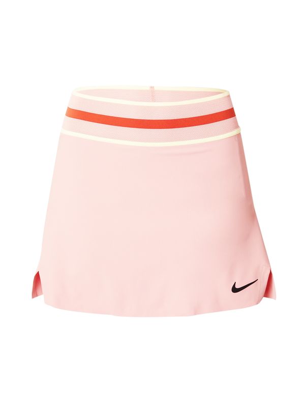 NIKE NIKE Športno krilo  ecru / roza / rdeča / črna