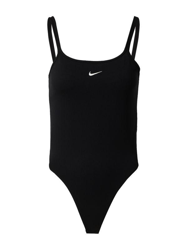 Nike Sportswear Nike Sportswear Bodi majica  črna / bela