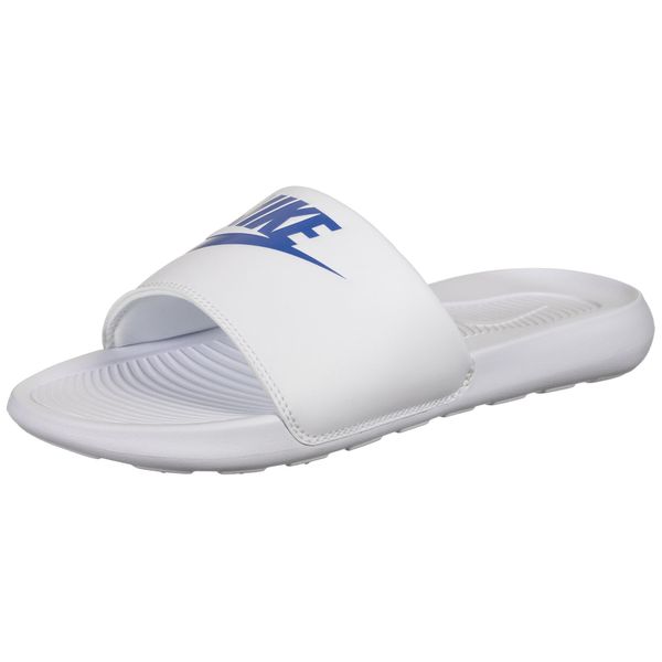 Nike Sportswear Nike Sportswear Čevelj za na plažo/kopanje 'VICTORI ONE SLIDE'  modra / bela