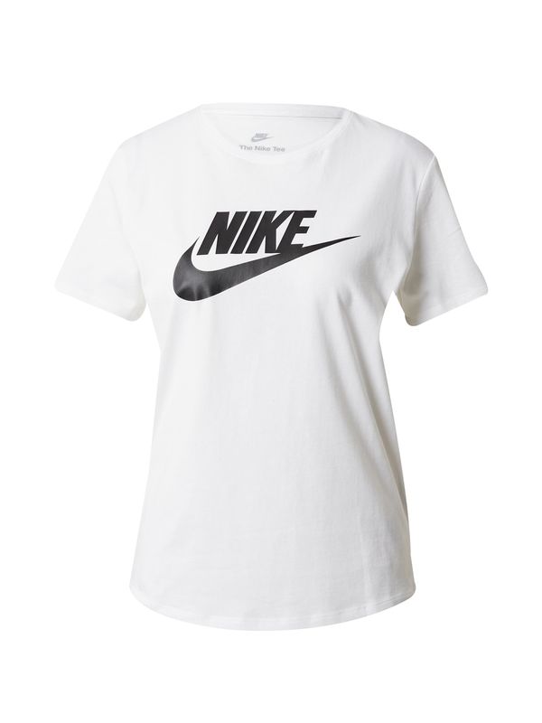 Nike Sportswear Nike Sportswear Funkcionalna majica 'Essential'  črna / bela