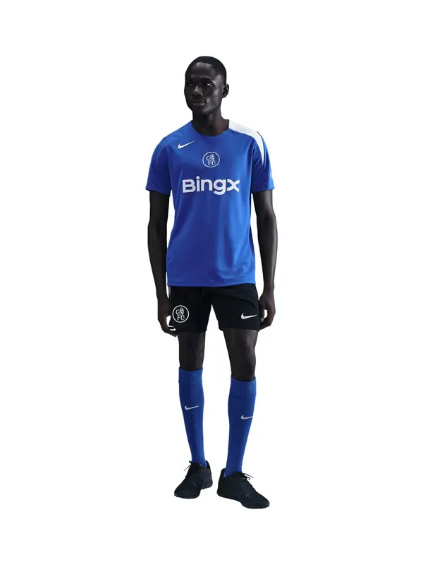 Nike Sportswear Nike Sportswear Funkcionalna majica  modra / bela