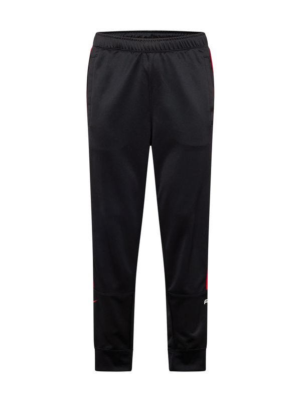 Nike Sportswear Nike Sportswear Funkcionalne hlače 'AIR'  rdeča / črna / bela