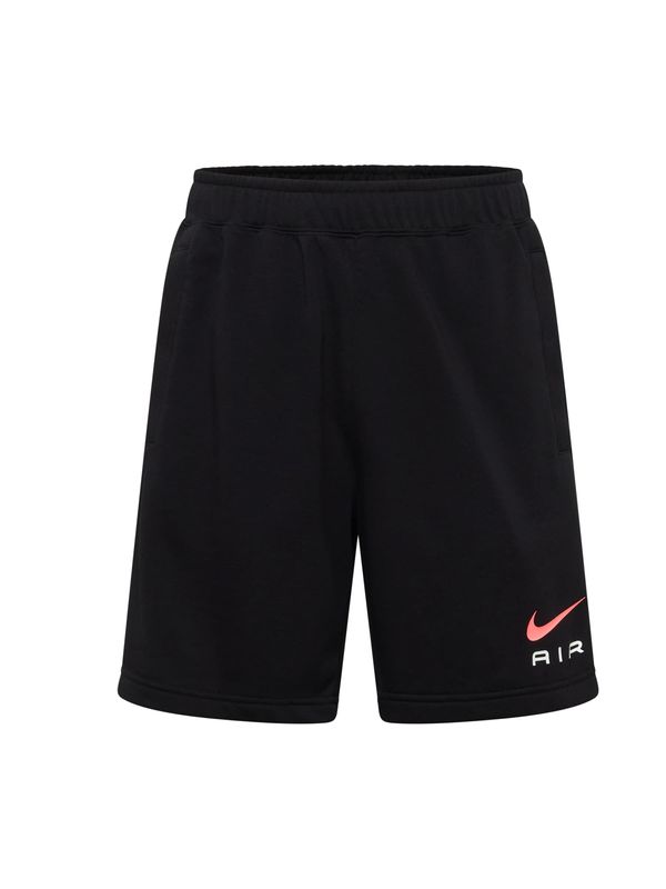 Nike Sportswear Nike Sportswear Hlače 'AIR'  črna / bela