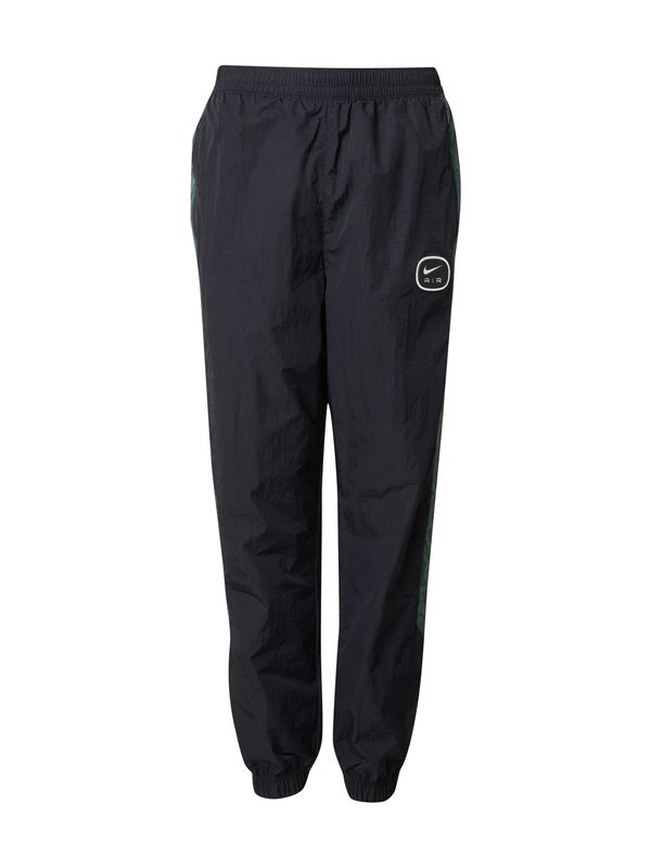 Nike Sportswear Nike Sportswear Hlače 'AIR'  zelena / črna / bela