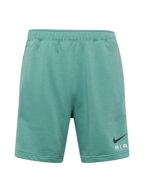 Nike Sportswear Nike Sportswear Hlače 'AIR'  zelena / črna / bela