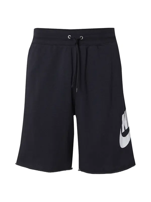 Nike Sportswear Nike Sportswear Hlače 'CLUB ALUMNI'  črna / bela