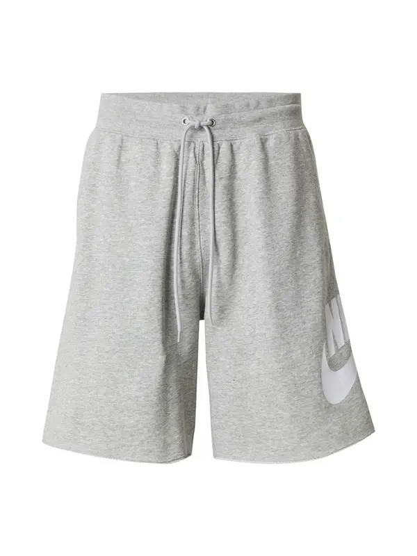 Nike Sportswear Nike Sportswear Hlače 'CLUB ALUMNI'  pegasto siva / bela