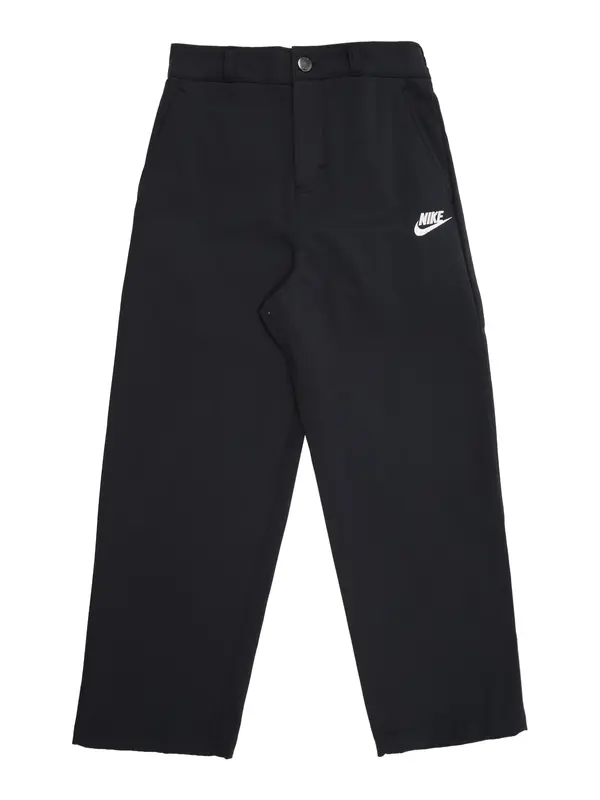 Nike Sportswear Nike Sportswear Hlače 'CLUB'  črna / bela