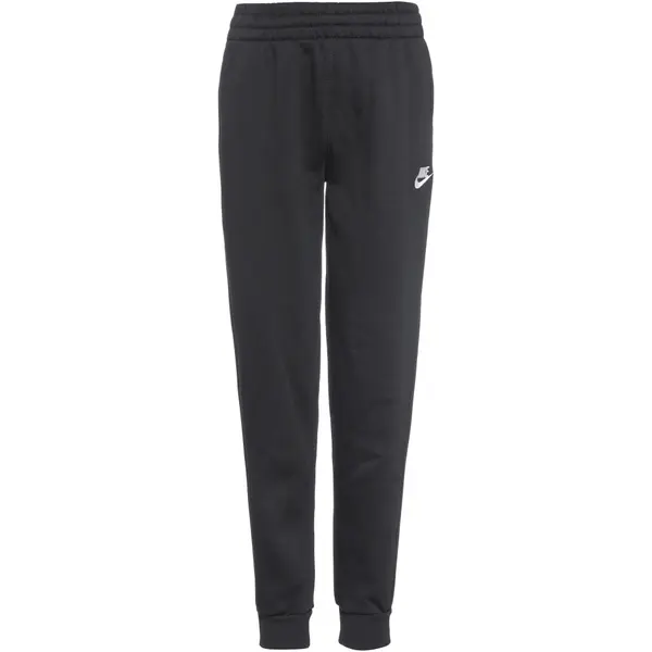 Nike Sportswear Nike Sportswear Hlače 'Club Fleece'  črna / bela
