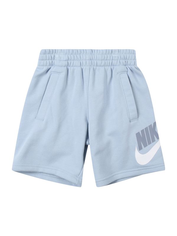 Nike Sportswear Nike Sportswear Hlače 'Club Fleece'  dimno modra / svetlo modra / bela