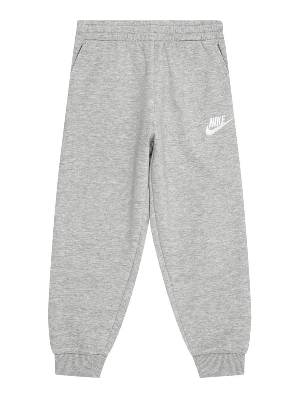 Nike Sportswear Nike Sportswear Hlače 'CLUB FLEECE'  pegasto siva