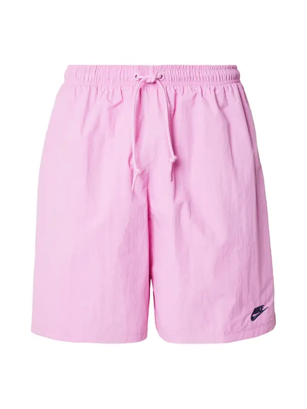 Nike Sportswear Nike Sportswear Hlače 'CLUB'  marine / roza