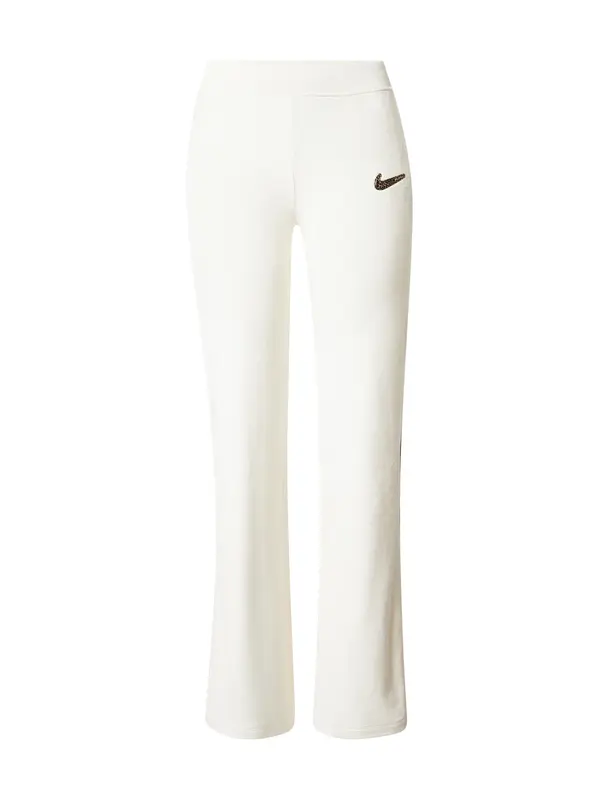 Nike Sportswear Nike Sportswear Hlače  čokolada / off-bela