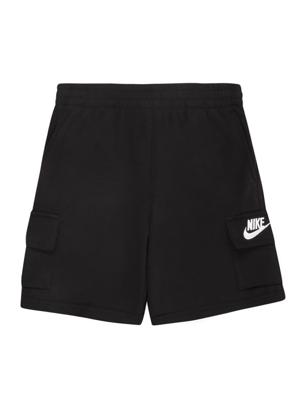 Nike Sportswear Nike Sportswear Hlače  črna / bela