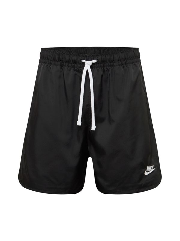 Nike Sportswear Nike Sportswear Hlače 'Essentials'  črna / bela