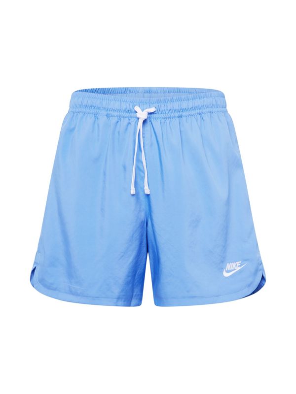 Nike Sportswear Nike Sportswear Hlače 'Essentials'  dimno modra / bela