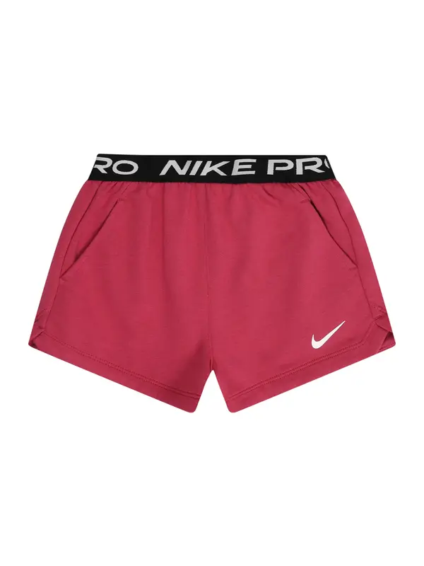 Nike Sportswear Nike Sportswear Hlače 'ESSENTIALS'  malina / črna / bela