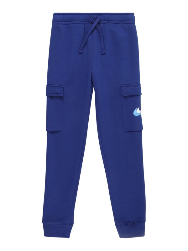 Nike Sportswear Nike Sportswear Hlače  kraljevo modra / svetlo modra / bela