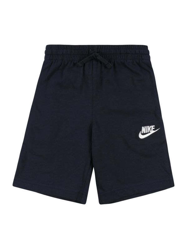 Nike Sportswear Nike Sportswear Hlače  mornarska / bela