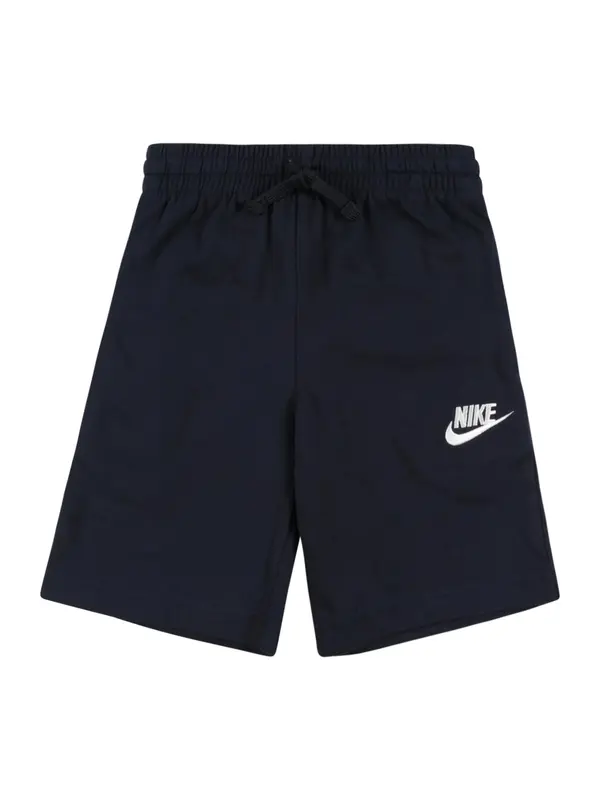 Nike Sportswear Nike Sportswear Hlače  mornarska / bela