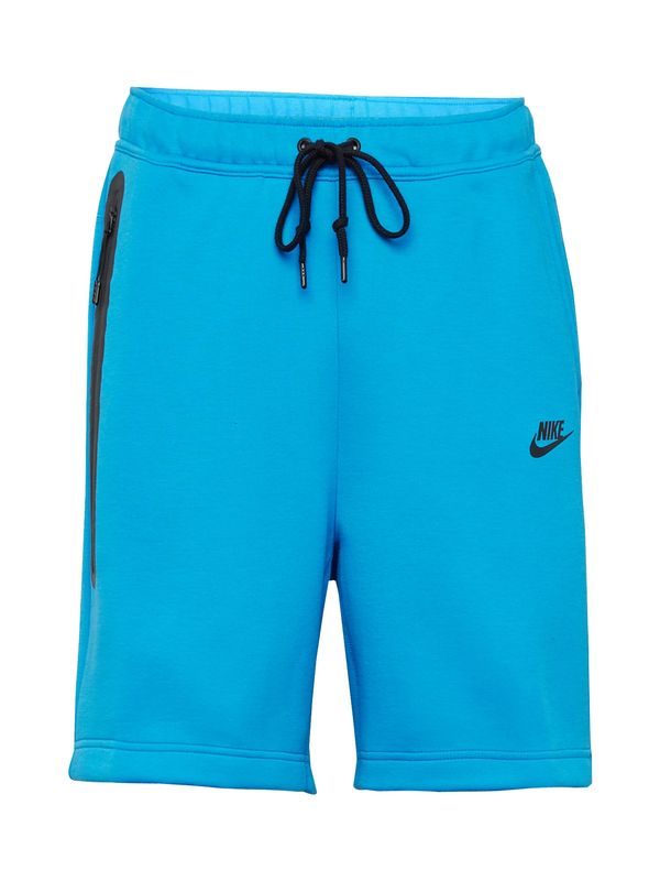 Nike Sportswear Nike Sportswear Hlače  nebeško modra / črna