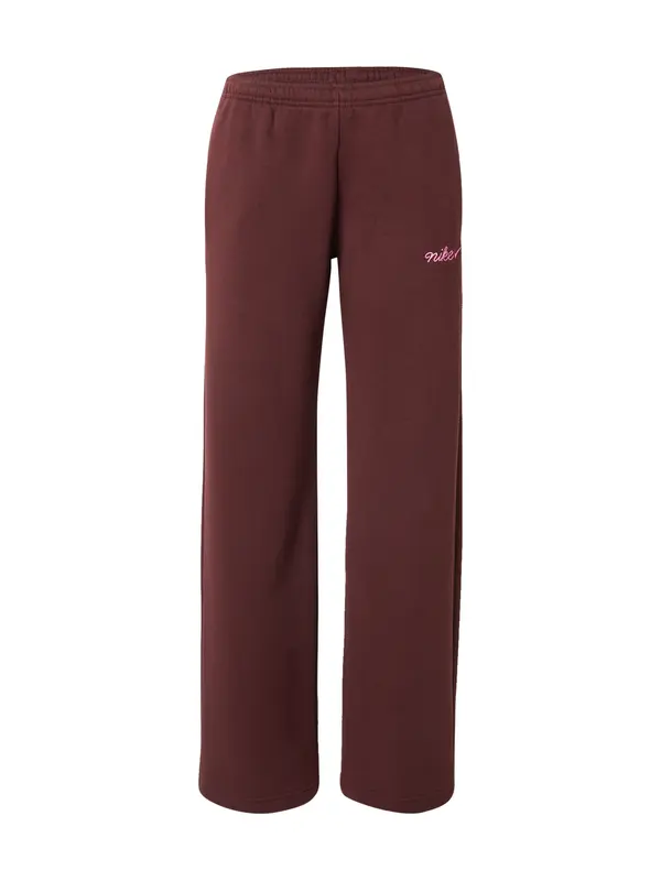 Nike Sportswear Nike Sportswear Hlače 'PHNX FLC'  burgund