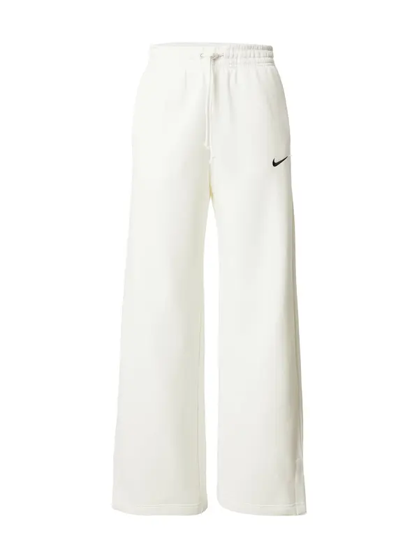 Nike Sportswear Nike Sportswear Hlače 'PHNX FLC'  črna / off-bela