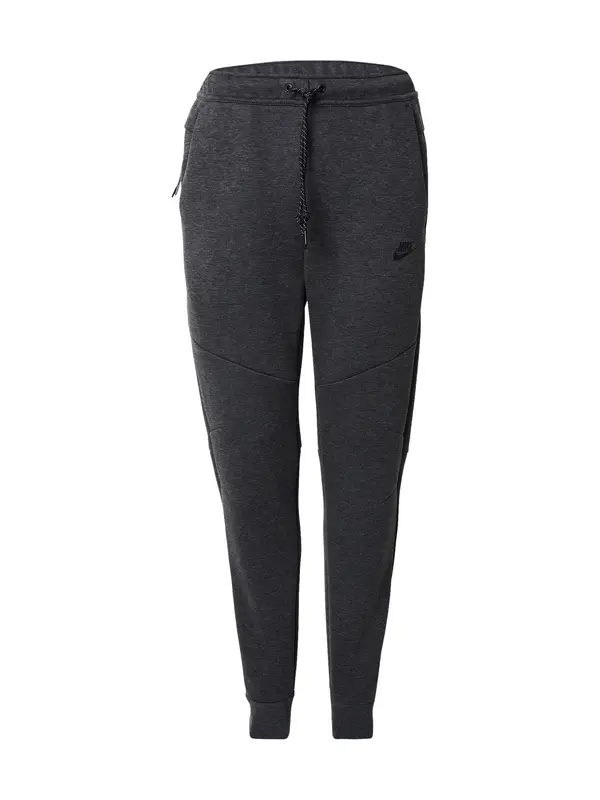 Nike Sportswear Nike Sportswear Hlače 'TCH FLC'  antracit / črna