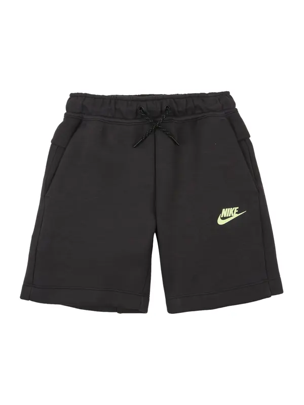 Nike Sportswear Nike Sportswear Hlače 'TCH FLC'  črna