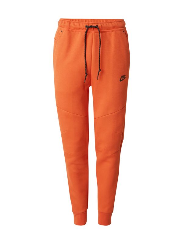 Nike Sportswear Nike Sportswear Hlače 'TCH FLC'  korala / črna