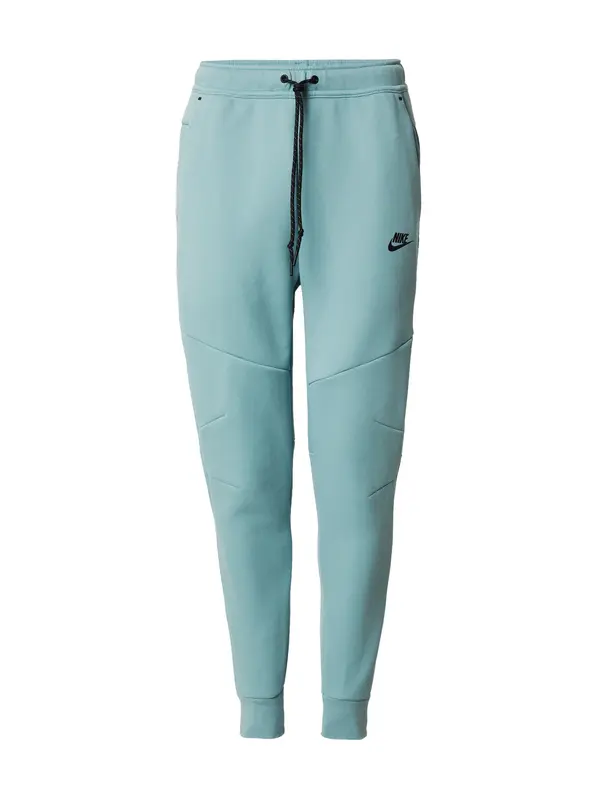 Nike Sportswear Nike Sportswear Hlače 'TCH FLC'  meta / črna