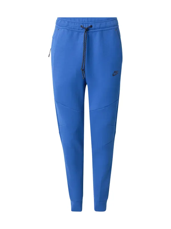 Nike Sportswear Nike Sportswear Hlače 'TCH FLC'  modra