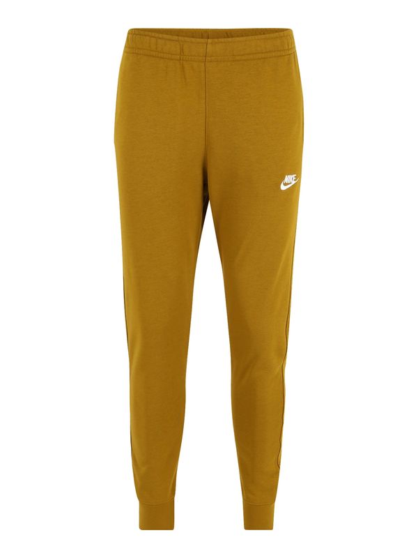 Nike Sportswear Nike Sportswear Hlače  zlato-rumena / bela