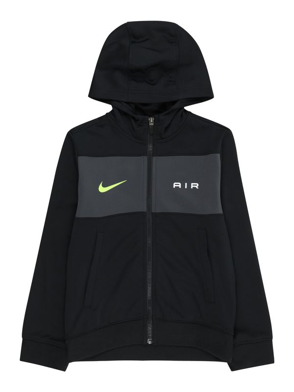 Nike Sportswear Nike Sportswear Jopa na zadrgo 'AIR'  rumena / temno siva / črna / bela
