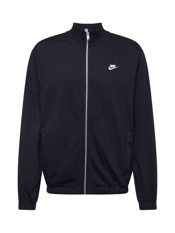 Nike Sportswear Nike Sportswear Jopa na zadrgo 'CLUB'  črna