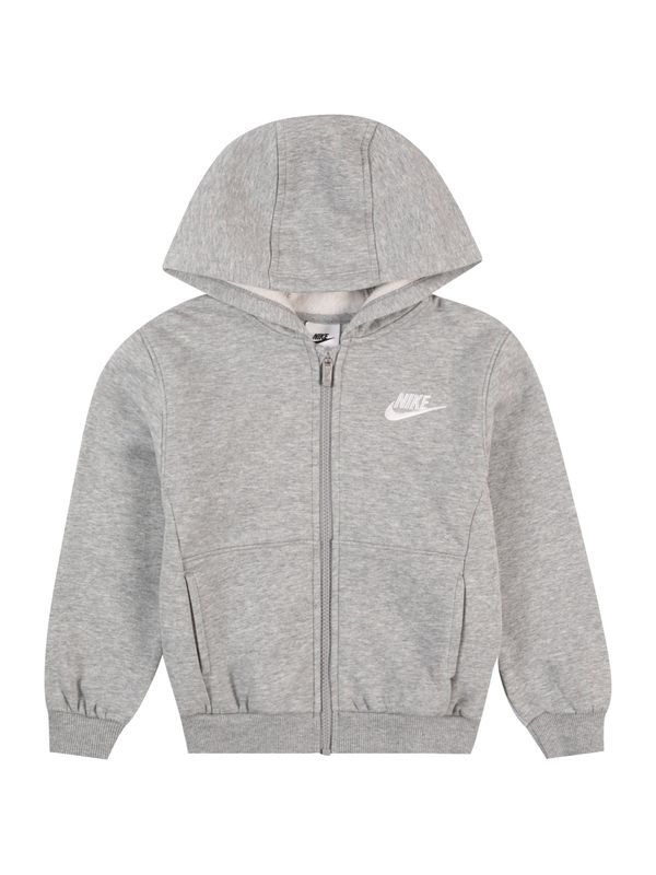 Nike Sportswear Nike Sportswear Jopa na zadrgo 'CLUB FLEECE'  pegasto siva