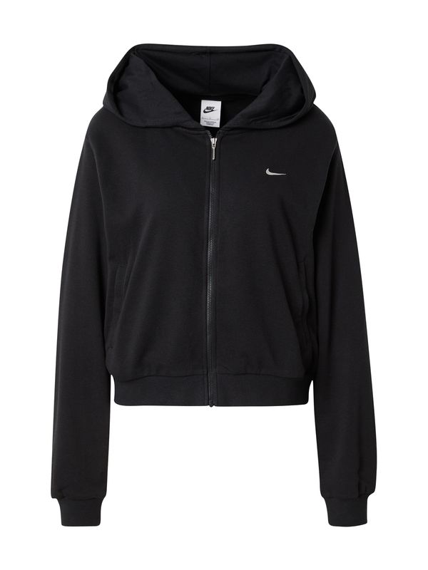 Nike Sportswear Nike Sportswear Jopa na zadrgo  črna / bela