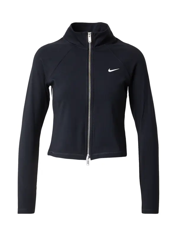 Nike Sportswear Nike Sportswear Jopa na zadrgo  črna / bela