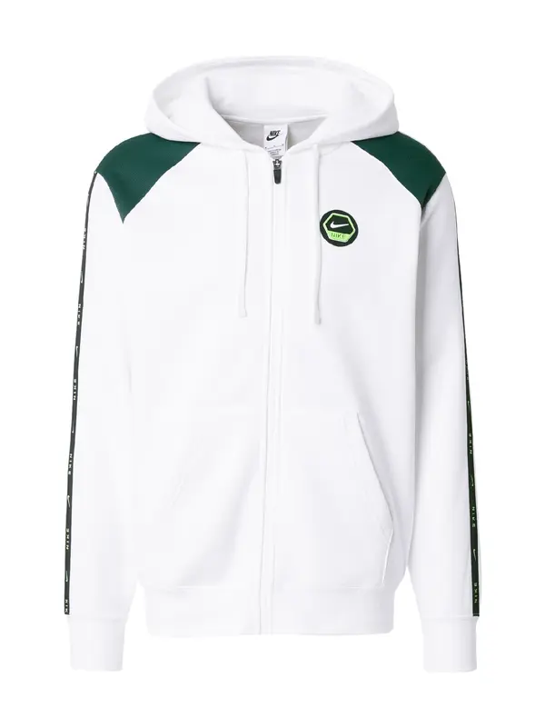 Nike Sportswear Nike Sportswear Jopa na zadrgo  jelka / svetlo zelena / bela